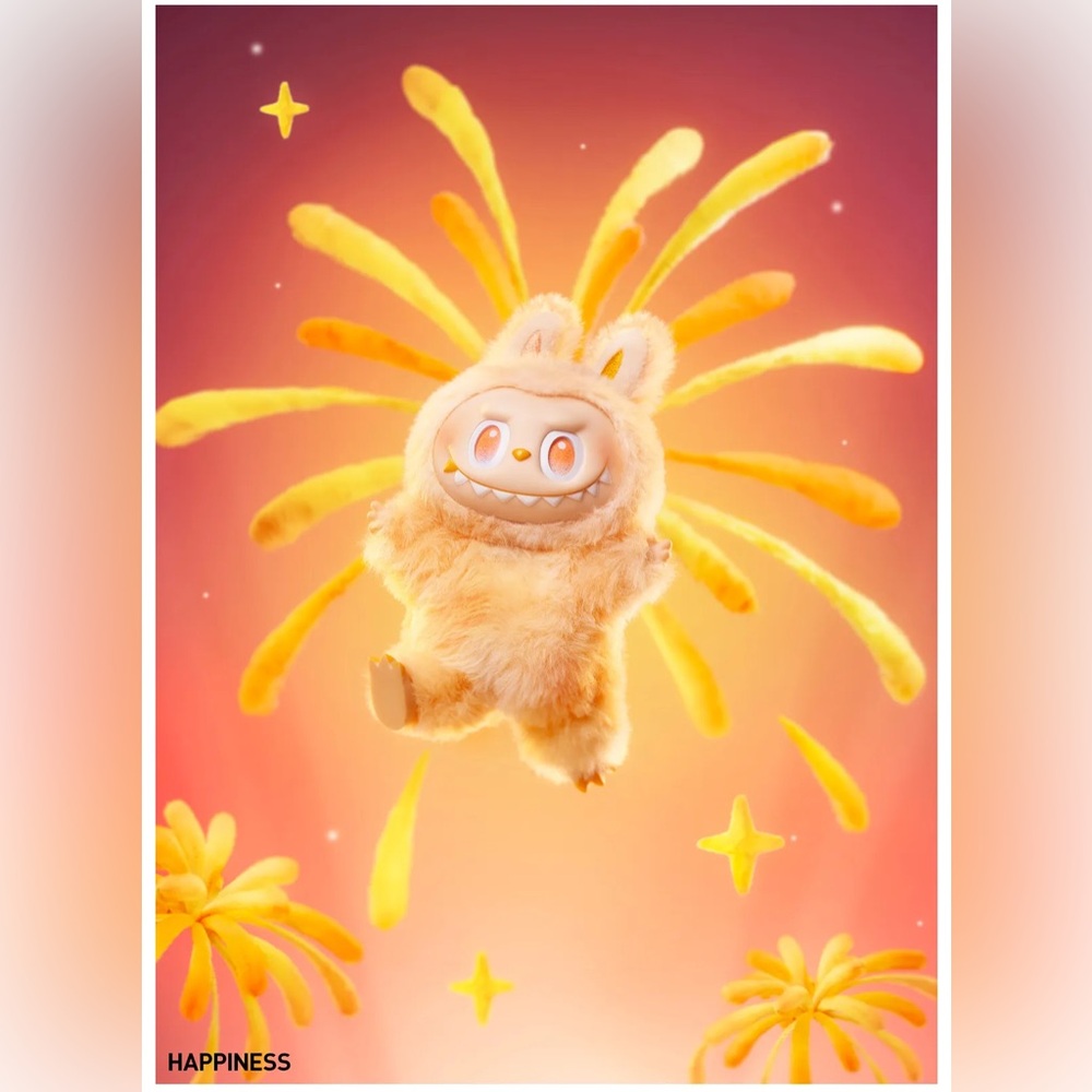 🆕 Authentic Pop Mart Labubu THE MONSTERS Big Into Energy v3 - Happiness Sealed